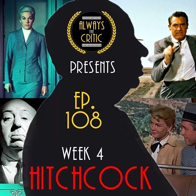 On 📺Episode 108📺 of the Always the Critic podcast, we hit the homestretch as we wrap up our discussion of 1950s Hitchcock with some more Jimmy Stewart and Cary Grant.
Rico and Jess talk through his TV career, a slew of technical achievements in ci