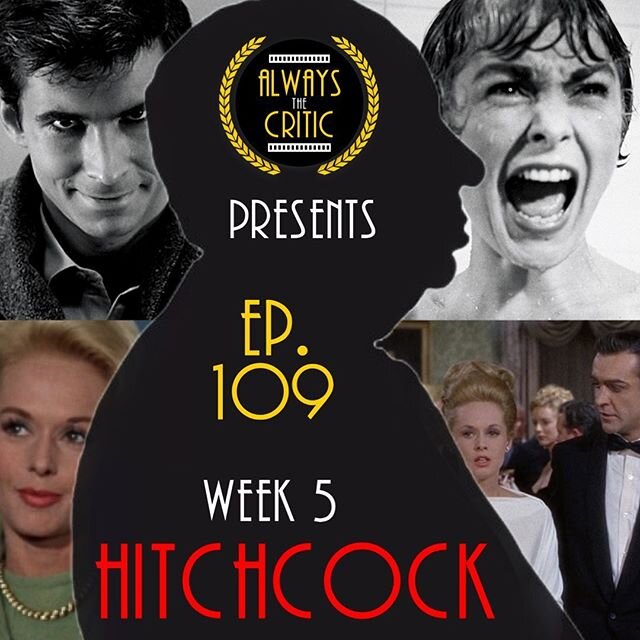 On 🔪Episode 109🔪 of the Always the Critic podcast, we cross the finish line on our Hitchcock series by talking through his films and legacy from the 1960s onward.
Rico and Jess talk through the bombastic PSYCHO🔪 with guest Miguel Albarracin, more